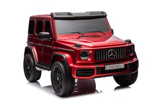 Двухместный электрический джип для детей Mercedes G63 XXL 4x4, 24V, красный цена и информация | Электромобили для детей | pigu.lt