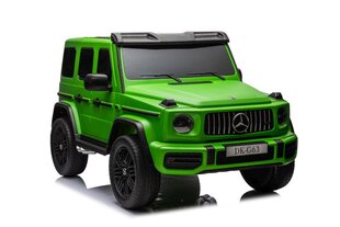 Dvivietis elektrinis džipas vaikams Mercedes G63 XXL 4x4, 24V, žalias kaina ir informacija | Elektromobiliai vaikams | pigu.lt