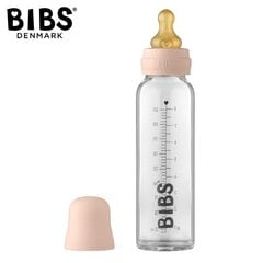 Stiklinis buteliukas Bibs, 225 ml kaina ir informacija | Buteliukai kūdikiams ir jų priedai | pigu.lt