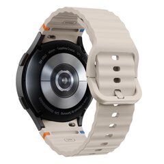 TECH-PROTECT SILIKONINIS SPORTINIS SAMSUNG GALAXY WATCH 4 | 5 | 5 PRO | 6 | 7 | FE STARLIGHT kaina ir informacija | Išmaniųjų laikrodžių ir apyrankių priedai | pigu.lt