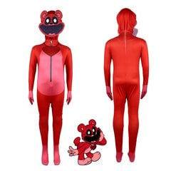 Besišypsantys gyvūnai Poppy Cosplay Vaikiškas kostiumas Helovinas Tight Onesie Cosplay Kostiumas Žaidimo kombinezonas Vakarėlis Bodysuit vaikams kaina ir informacija | Karnavaliniai kostiumai | pigu.lt