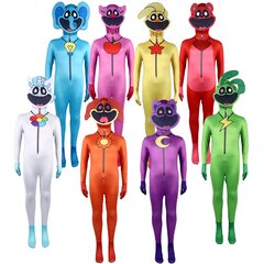 Besišypsantys gyvūnai Poppy Cosplay Vaikiškas kostiumas Helovinas Tight Onesie Cosplay Kostiumas Žaidimo kombinezonas Vakarėlis Bodysuit vaikams цена и информация | Карнавальные костюмы | pigu.lt