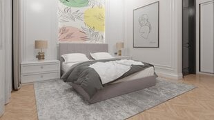 Lova Sapnas.eu BORDEAUX + SAPNAS 2 XL, 180x200cm, pilka kaina ir informacija | Lovos | pigu.lt