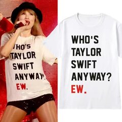 Taylor Swift The Eras Tour International Vyriški moteriški trumpi marškinėliai su apvalia apykakle.3XL kaina ir informacija | Moteriški šortai | pigu.lt