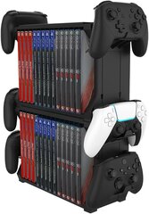 Tideal TOWER žaidimų stovas 15 vnt PS4 | Xbox serija | Xbox One | NSW | Blu Ray kaina ir informacija | Žaidimų kompiuterių priedai | pigu.lt