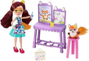 Rinkinys su lėle ir lape Mattel Enchantimals Felicia kaina ir informacija | Žaislai mergaitėms | pigu.lt