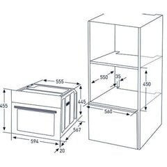 Grundig GEKW 19400 DX kaina ir informacija | Orkaitės | pigu.lt