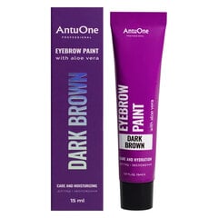 Farba do brwi AntuOne Medium Brown, 15 ml kaina ir informacija | Antakių dažai, pieštukai | pigu.lt