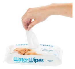 Drėgnų servetėlių rinkinys Kindii&WaterWipes, 6 vnt. kaina ir informacija | Drėgnos servetėlės, paklotai | pigu.lt