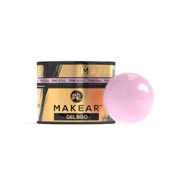 Nagų gelis Makear, GG09 Pink Soul, 50 ml kaina ir informacija | Nagų lakai, stiprintojai | pigu.lt