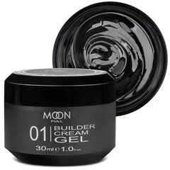 Nagų gelis Moon Full Builder, Nr. 01, 30 ml kaina ir informacija | Nagų lakai, stiprintojai | pigu.lt