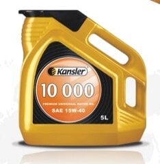 Kansler mineralinė variklinė alyva 10 000 SAE 15W-40 API SJ/CF 4l kaina ir informacija | Variklinės alyvos | pigu.lt