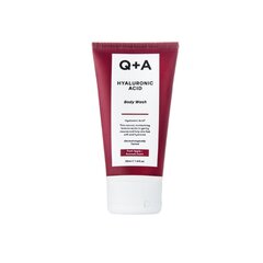 Q+A - MINI Hyaluronic Acid Body Wash - Увлажняющее средство для тела с гиалуроновой кислотой, 50 мл цена и информация | Масла, гели для душа | pigu.lt