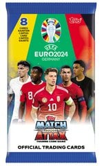 Futbolo kortų rinkinys Topps Match Attax UEFA Euro 2024 Germany, 24 vnt. kaina ir informacija | Kolekcinės kortelės | pigu.lt