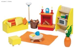 Furniture for flexible puppets, living-room цена и информация | Игрушки для девочек | pigu.lt