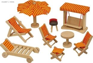 Dolls' house, garden furniture цена и информация | Игрушки для девочек | pigu.lt