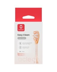 Сменные головки Oclean Ease P1K2 2 шт. Оранжевые цена и информация | Насадки для электрических зубных щеток | pigu.lt