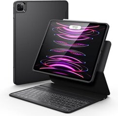 ESR Ascend Case Lite klaviatūros dėklas, skirtas "iPad Pro 12.9 2022/2021", juodas kaina ir informacija | Planšečių, el. skaityklių dėklai | pigu.lt