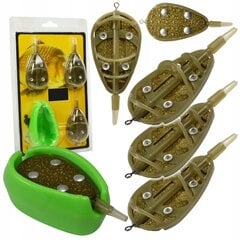 HOKKAIDO METODAS FEEDER KIT 15G 20G 25G + FORMOS kaina ir informacija | Kiti žvejybos reikmenys | pigu.lt