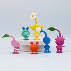 12vnt/rinkinys Anime žaidimas PIKMIN Figūrėlė Kapitonas Olimaras PIKMIN PVC veiksmo figūrėlių kolekcija Modelis Lėlės Žaislai vaikams Kalėdinės dovanos цена и информация | Мягкие игрушки | pigu.lt