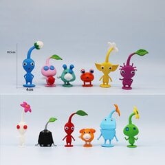 12vnt/rinkinys Anime žaidimas PIKMIN Figūrėlė Kapitonas Olimaras PIKMIN PVC veiksmo figūrėlių kolekcija Modelis Lėlės Žaislai vaikams Kalėdinės dovanos цена и информация | Мягкие игрушки | pigu.lt