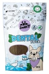 Mr. Bandit Dental Sticks su antiena, 110 g x 6 vnt. kaina ir informacija | Skanėstai šunims | pigu.lt