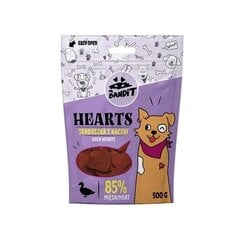 Mr. Bandit Hearts antienos širdelės, 500 g kaina ir informacija | Skanėstai šunims | pigu.lt