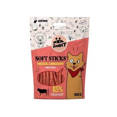 Mr. Bandit Soft Sticks lazdelės su jautiena, 500 g kaina ir informacija | Skanėstai šunims | pigu.lt