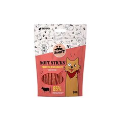 Mr. Bandit Soft Sticks lazdelės su jautiena, 80 g x 6 vnt. kaina ir informacija | Skanėstai šunims | pigu.lt