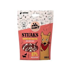 Mr. Bandit Steaks su jautiena ir antiena, 500 g kaina ir informacija | Skanėstai šunims | pigu.lt