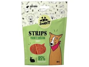 Mr. Bandit Strips triušienos plonos juostelės, 500 g kaina ir informacija | Skanėstai šunims | pigu.lt