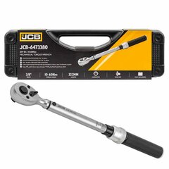 JCB veržliaraktis 3/8" 10-60Nm kaina ir informacija | Orapūtės | pigu.lt