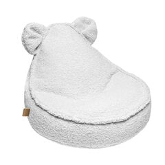 Bearly Sako Bag Vaikams MeowBaby, Teddy, 67x58x50cm, Baltas kaina ir informacija | Vaikiški sėdmaišiai, foteliai, pufai | pigu.lt