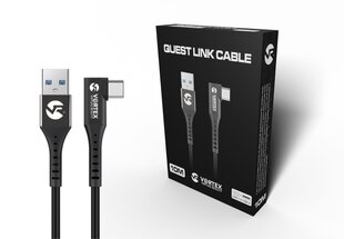 10 m ilgio USB-A į USB-C laidas "Oculus Link Quest 2 цена и информация | Очки виртуальной реальности | pigu.lt