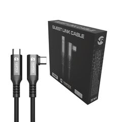 5 m ilgio kabelis iš "VortexVR" USB-C į USB-C į "Meta Quest Link" | į "Quest 3", "Quest 2 цена и информация | Очки виртуальной реальности | pigu.lt