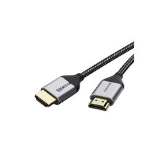 Premium klasės kabelis HDMI - HDMI, 8K, UHD, 2m, 2.1 ver kaina ir informacija | Kabeliai ir laidai | pigu.lt