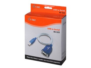 Adapteris i-Tec COM-DB9, USB / RS-232 kaina ir informacija | Adapteriai, USB šakotuvai | pigu.lt