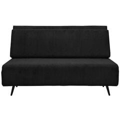 Sofa lova Mallory, juoda kaina ir informacija | Sofos | pigu.lt