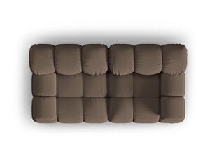 Modulinė sofa Micadoni Bellis, 188x94x64 cm, ruda kaina ir informacija | Sofos | pigu.lt