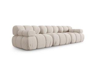 Modulinė sofa Micadoni Bellis, 282x94x64 cm, balta kaina ir informacija | Sofos | pigu.lt