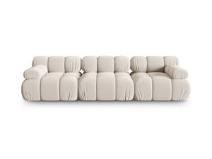 Modulinė sofa Micadoni Bellis, 282x94x64 cm, balta kaina ir informacija | Sofos | pigu.lt