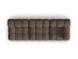 Modulinė sofa Micadoni Bellis, 282x94x64 cm, ruda kaina ir informacija | Sofos | pigu.lt