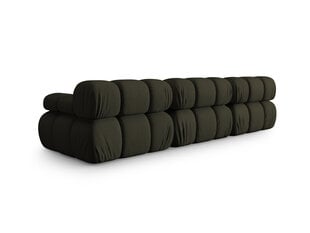 Modulinė sofa Micadoni Bellis, 282x94x64 cm, žalia kaina ir informacija | Sofos | pigu.lt