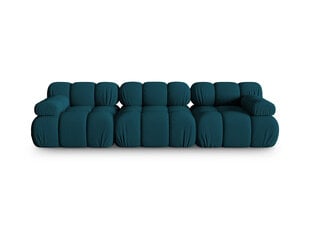 Modulinė sofa Micadoni Bellis, 282x94x64 cm, mėlyna kaina ir informacija | Sofos | pigu.lt