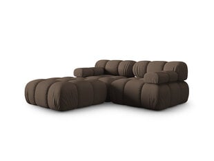 Modulinė sofa Micadoni Bellis, 188x188x64 cm, ruda kaina ir informacija | Sofos | pigu.lt