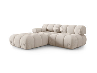 Modulinė sofa Micadoni Bellis, 282x94x64 cm, balta kaina ir informacija | Sofos, sofos-lovos | pigu.lt