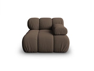 Modulinė sofa Micadoni Bellis, 94x94x64 cm, rudas kaina ir informacija | Sofos | pigu.lt