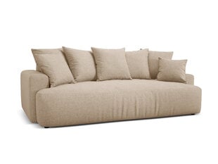 Sofa Micadoni Bette, 221x104x93 cm, smėlio spalvos kaina ir informacija | Sofos | pigu.lt