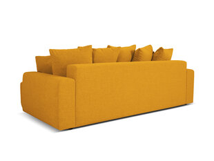 Sofa Micadoni Bette, 221x104x93 cm, geltona kaina ir informacija | Sofos | pigu.lt