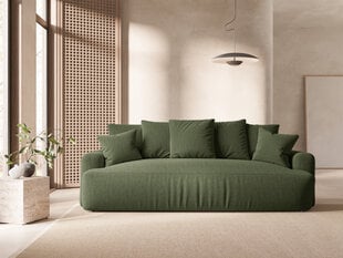 Sofa Micadoni Bette, 221x104x93 cm, žalia kaina ir informacija | Sofos | pigu.lt